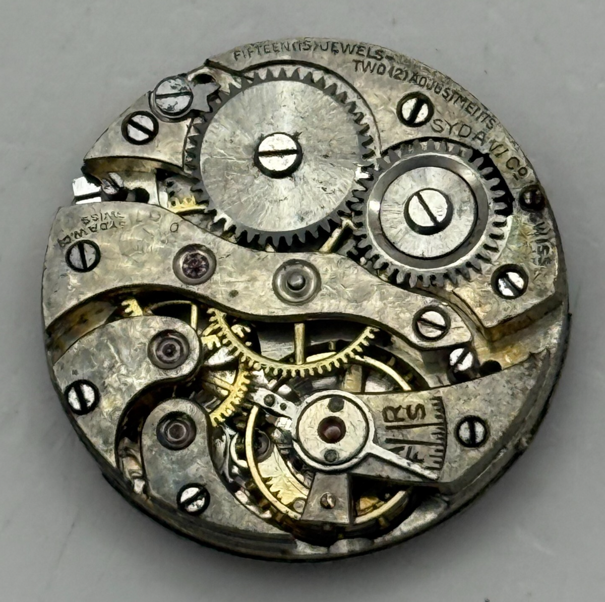 Syda Watch Co Cal 11 Balance Ok Manual Wind Watch Vintage Parts 23.7mm 