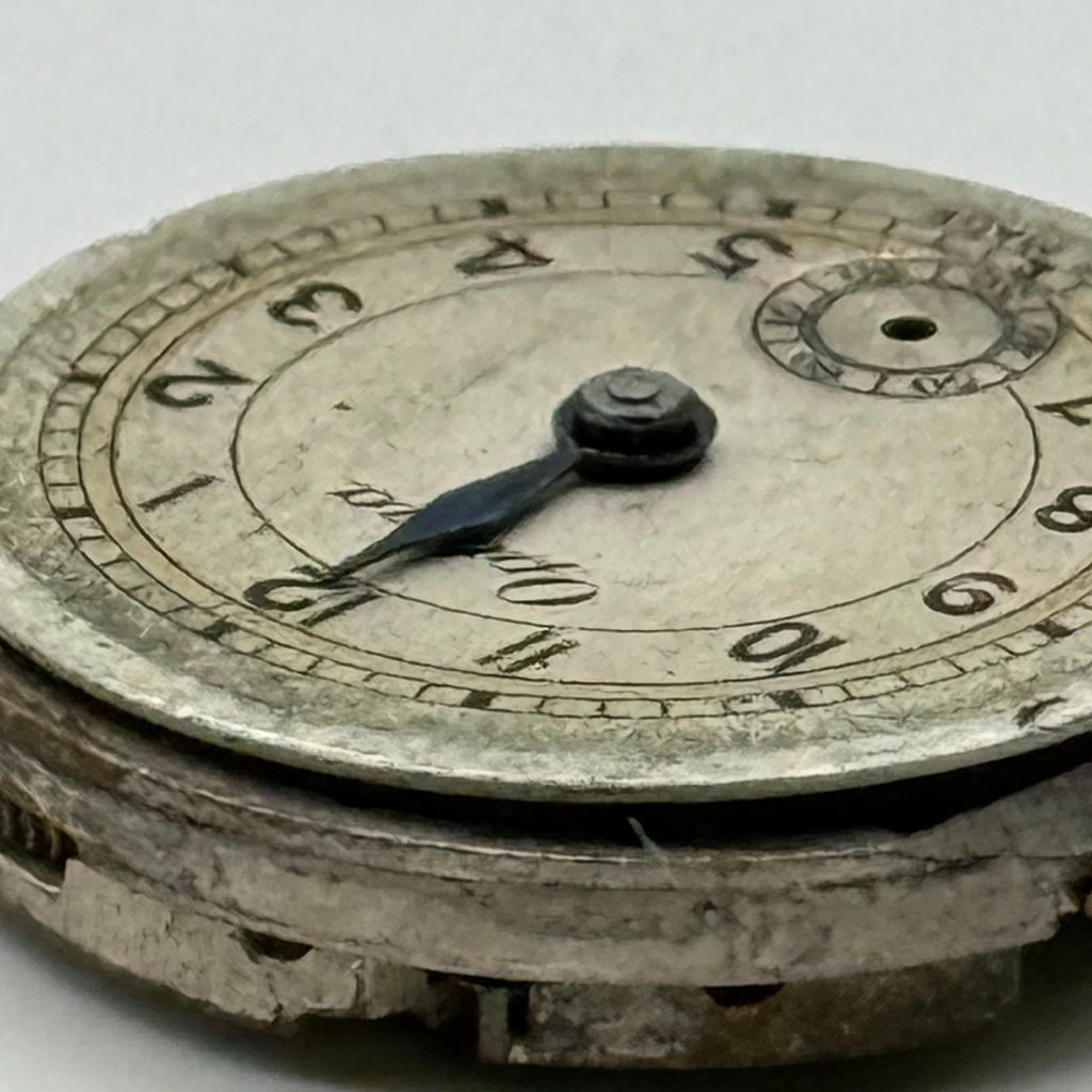 Optima Watch Movement 15 Jewels Swiss Subseconds Manual Wind Parts Repair 19.6mm
