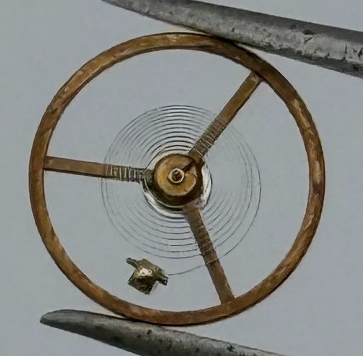 BFG 927-21 Balance Wheel Complete And Spring 6¾-8’’’ 1892 M Watch Movement Parts