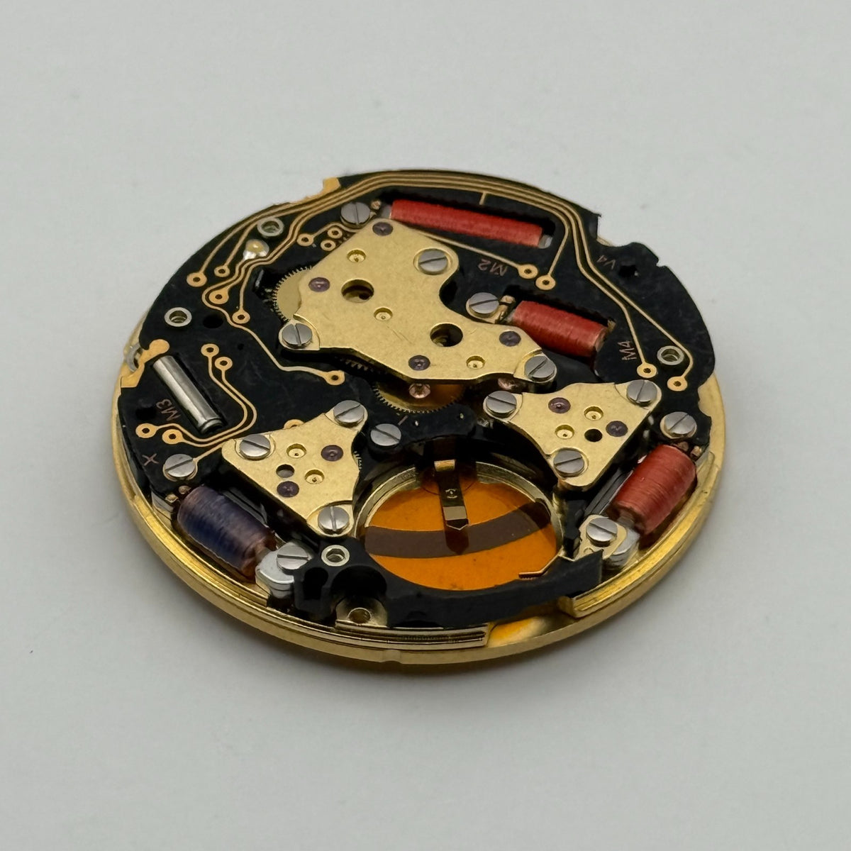 Unidentified Watch Movement - Quartz Spares - For Parts / Repair - 28.5mm