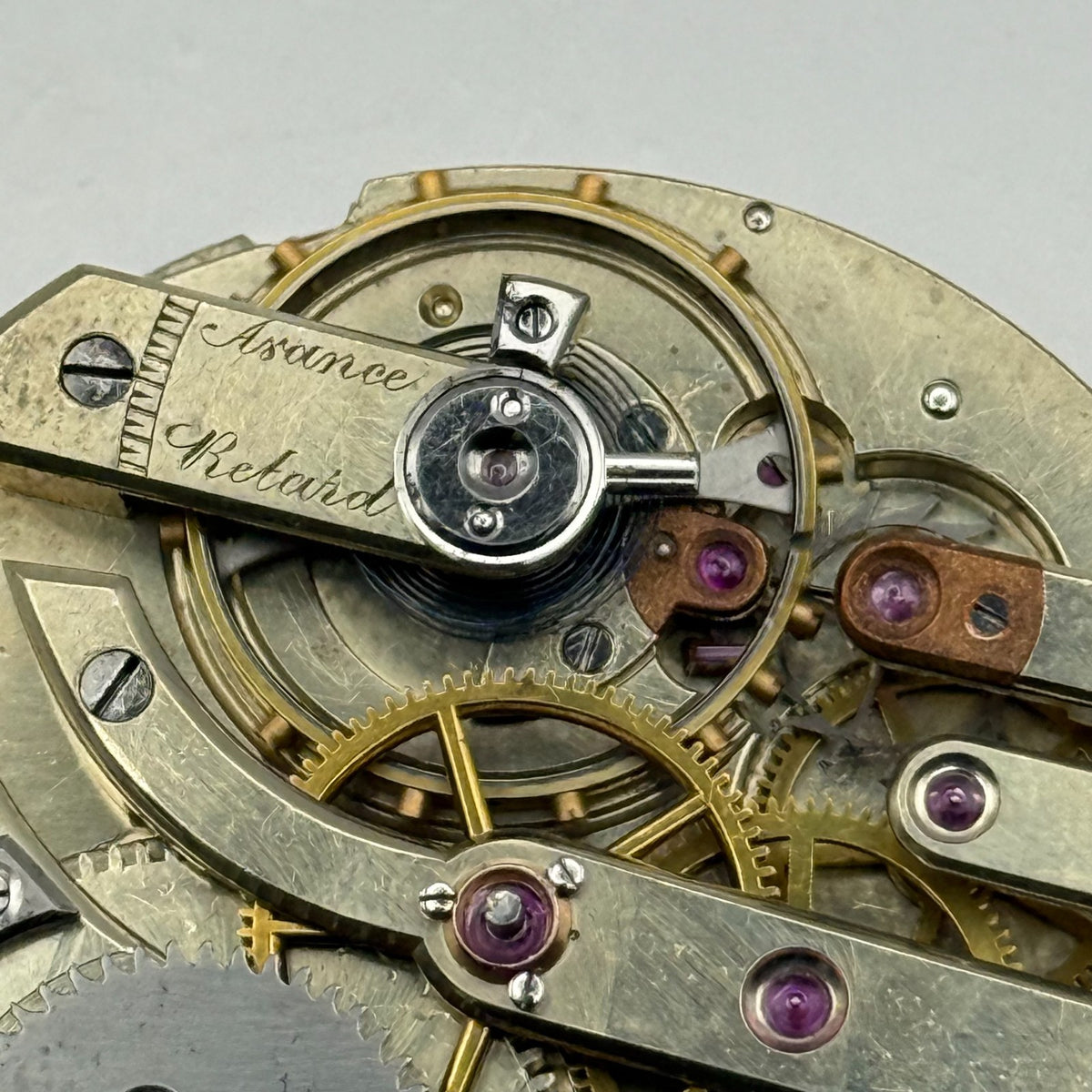 High Grade Pocket Watch Movement Running Antique Hunter Parts Repair 42.8mm