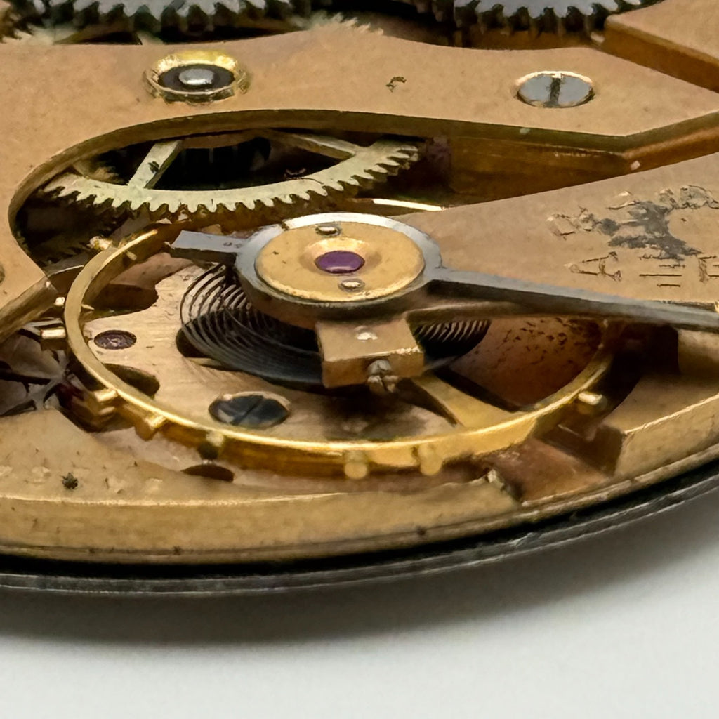 Tissot 38.2 Pocket Watch Movement Open Face 17 Jewels Sub Seconds Parts 38.2mm