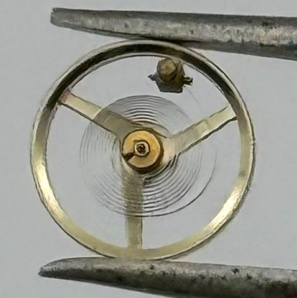 Tissot 2400 2401 Balance Wheel Complete And Spring 6¾’’’ Watch Movement Parts
