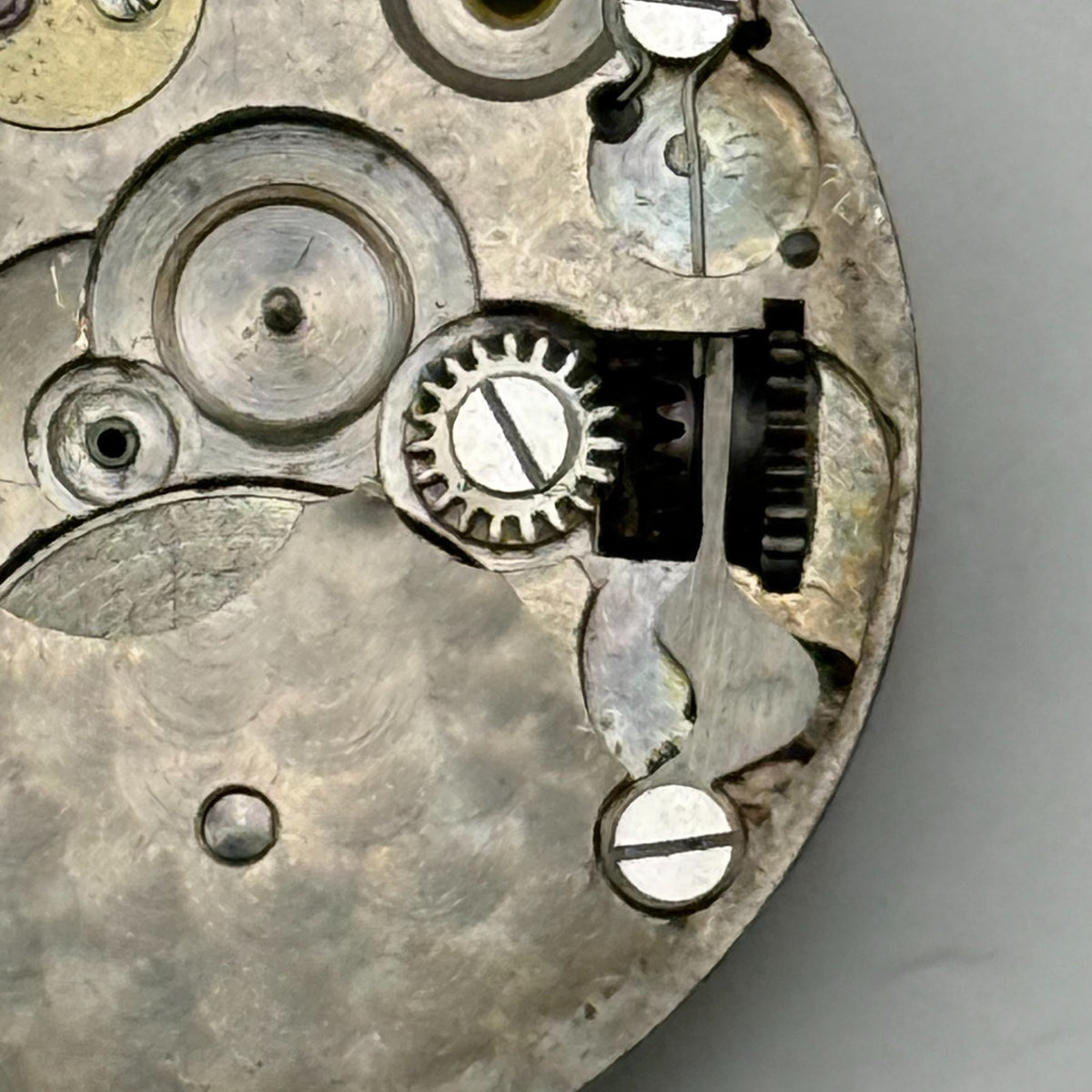 Unidentified 803 Watch Movement Manual Wind Vintage Parts Repair 23.2mm