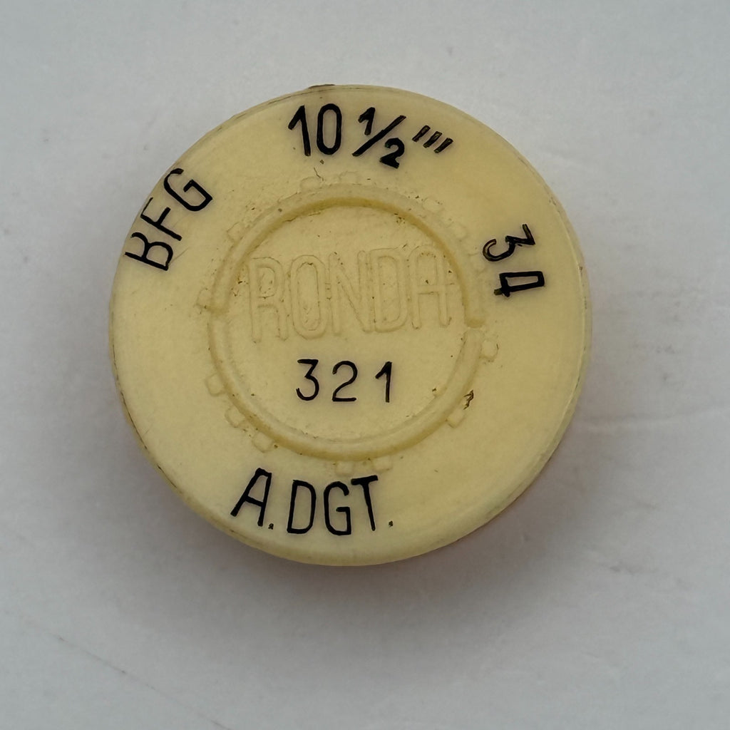 BFG 34 Balance Wheel Complete And Spring 10½’’’ 321 Watch Movement Parts NOS