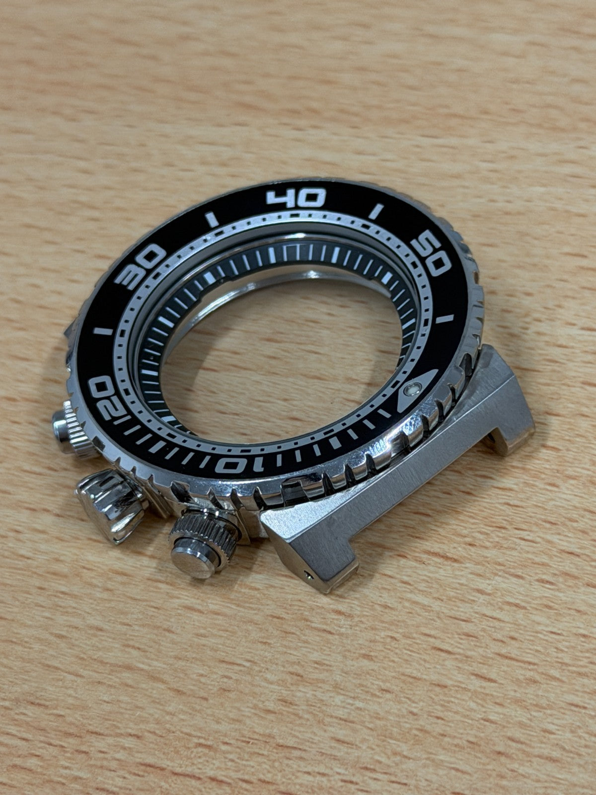 Seiko Caesar 7T92-0JG0 Chronograph Divers Watch Case SNDA13P1 - New Old Stock