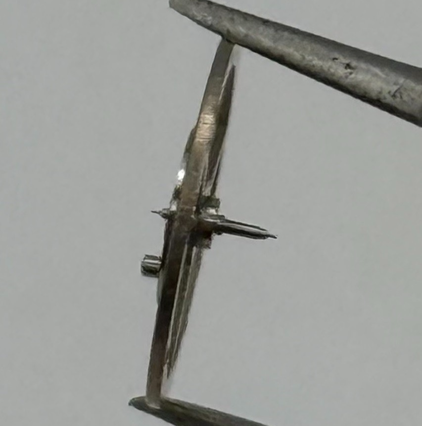 EB 9021 Balance Wheel Complete And Spring 10½’’’ 1253 Watch Movement Parts NOS