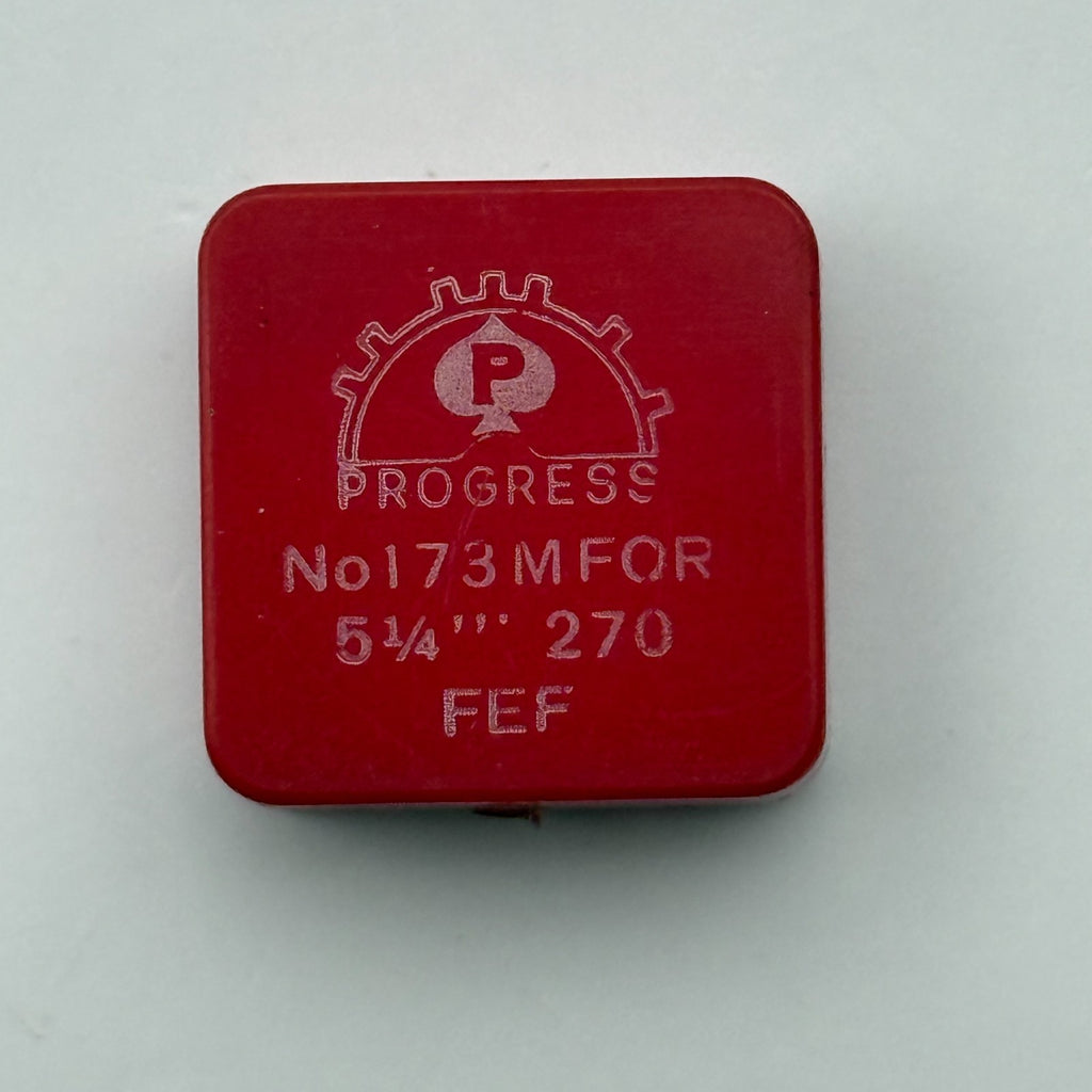FEF 270 Balance Wheel Complete And Spring 5¼’’’ 173 M Watch Movement Parts NOS