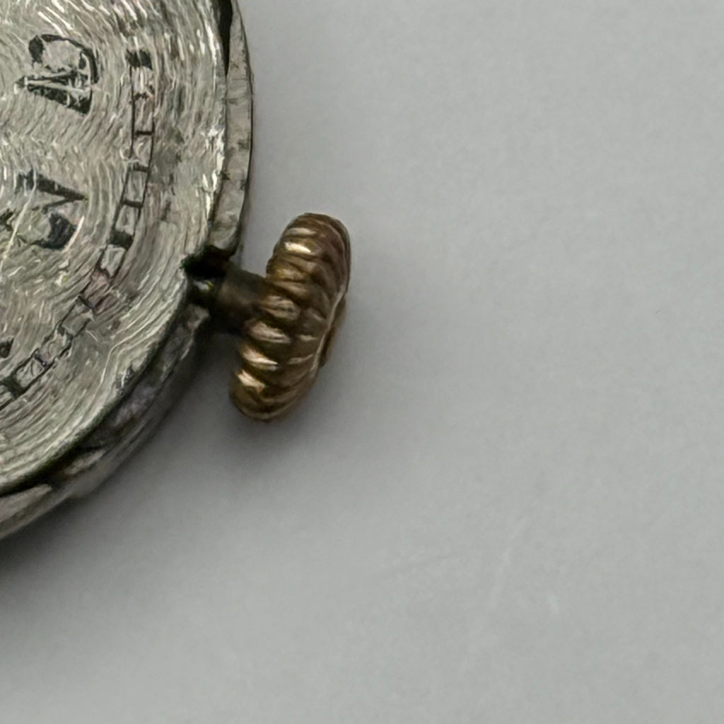 Unidentified Watch Movement 15 Jewels Swiss Manual Wind Parts Repair 19.7mm
