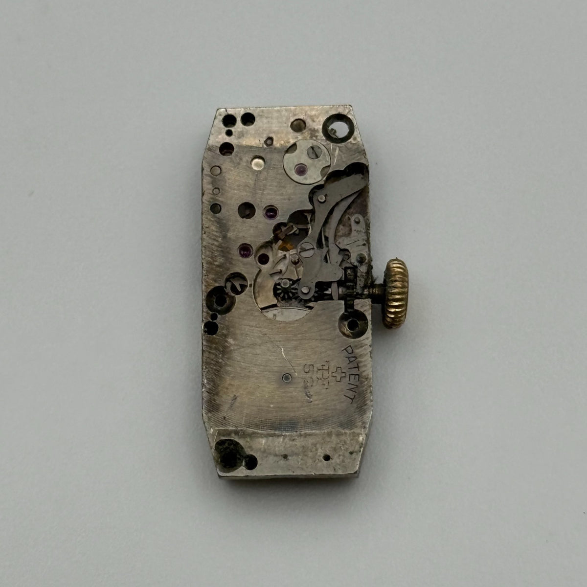 FHF 52 Watch Movement - Fontainemelon 52 - For Parts / Repair