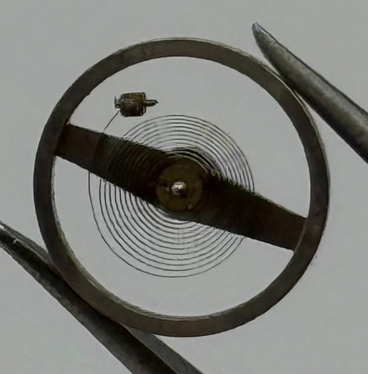 Ebosa 52 Balance Wheel Complete And Spring 5¼’’’ Renata 130 Watch Movement Parts