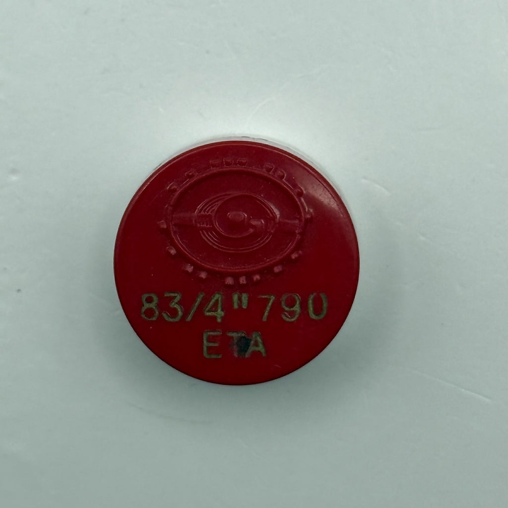 ETA 790 Balance Wheel Complete And Spring 8¾’’’ Renata Watch Movement Parts NOS