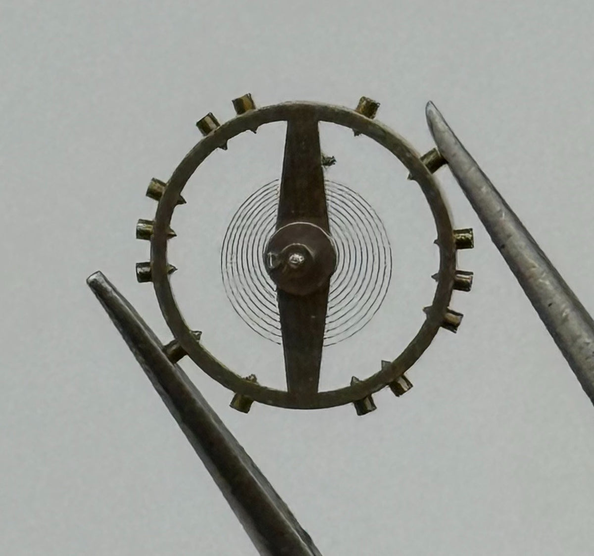 Felsa 71 Balance Wheel Complete And Spring Watch Movement Parts Vintage NOS