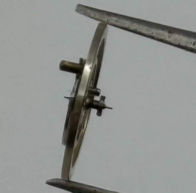 RL 7013 Balance Wheel Complete And Spring 10½’’’ 1367 Watch Movement Parts NOS