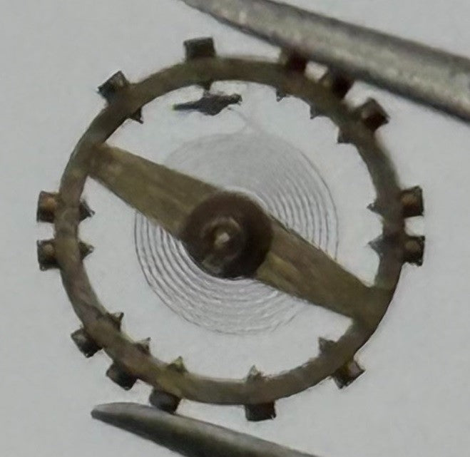 AS 976 Balance Wheel Complete And Spring Renata 532 M Watch Movement Parts NOS
