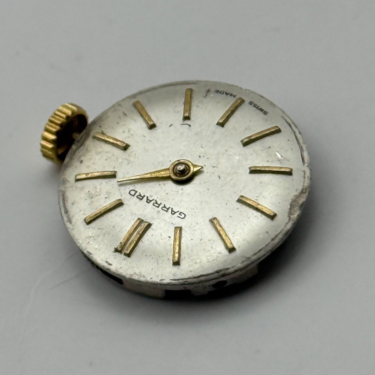 Felsa 4122 Watch Movement Garrard 17Jewels Swiss Manual Wind Parts Repair 17.5mm