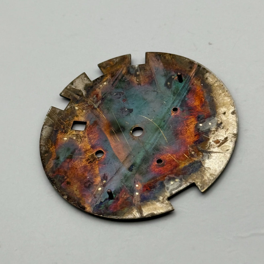 Seiko 7T62-0LF8 Watch Dial Chronograph Alarm 100M Spare Parts Repair 32.9mm