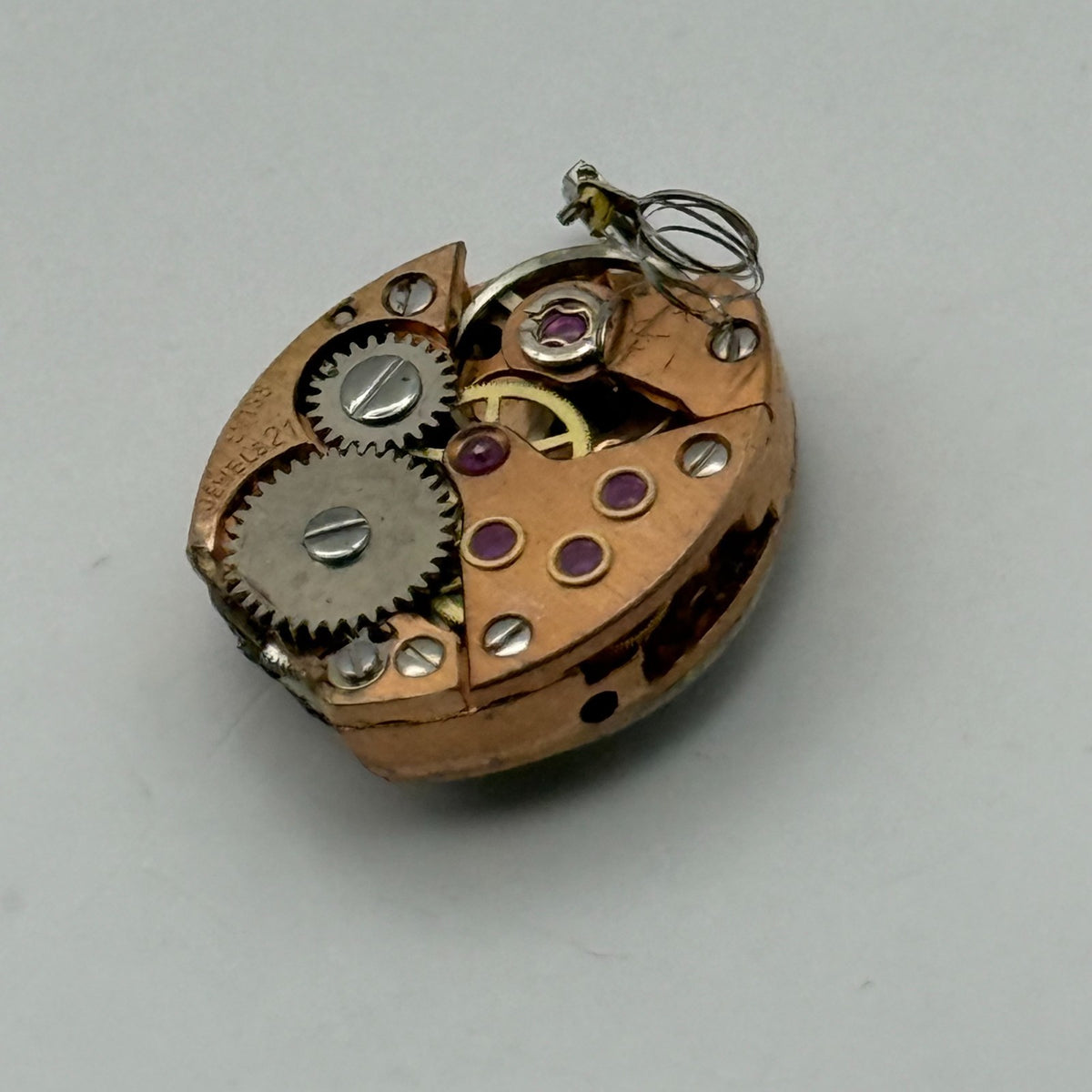 FEF 6630 Watch Movement Talis 21 Jewels Swiss Manual Wind Parts Repair 13mm