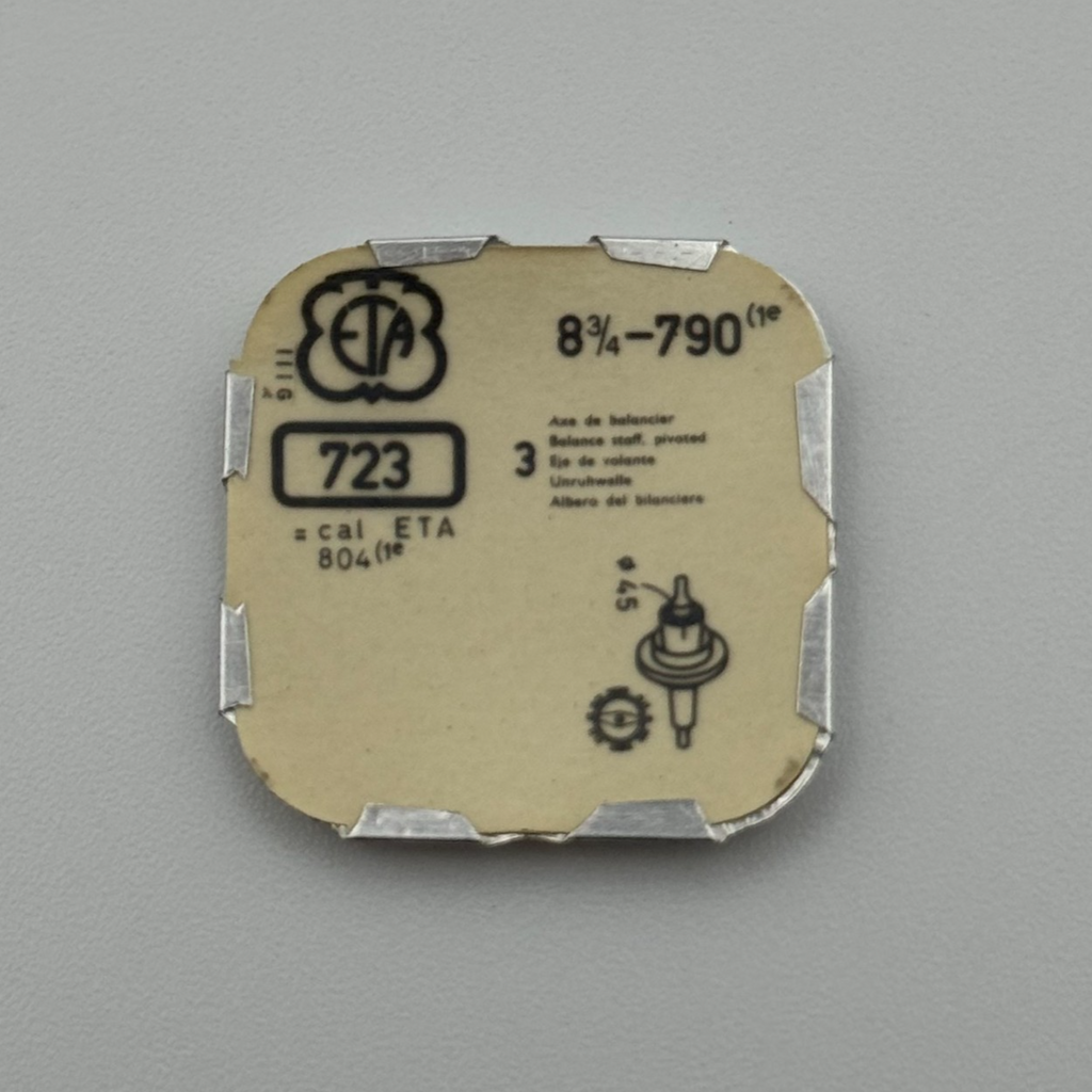ETA 790 Balance Staff Pack Of 3 - 8 3/4 - 723 - New Old Stock - Watch Parts