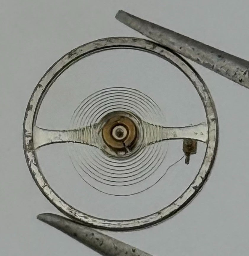Oris 260 290 Balance Wheel Complete And Spring Renata 332 M Watch Movement Parts
