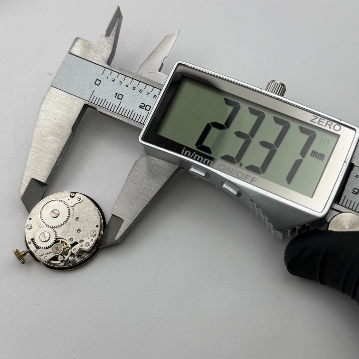 Eden Watch Movement Antimagnetic 1 Jewel Swiss Manual Wind Parts Repair 22.2mm