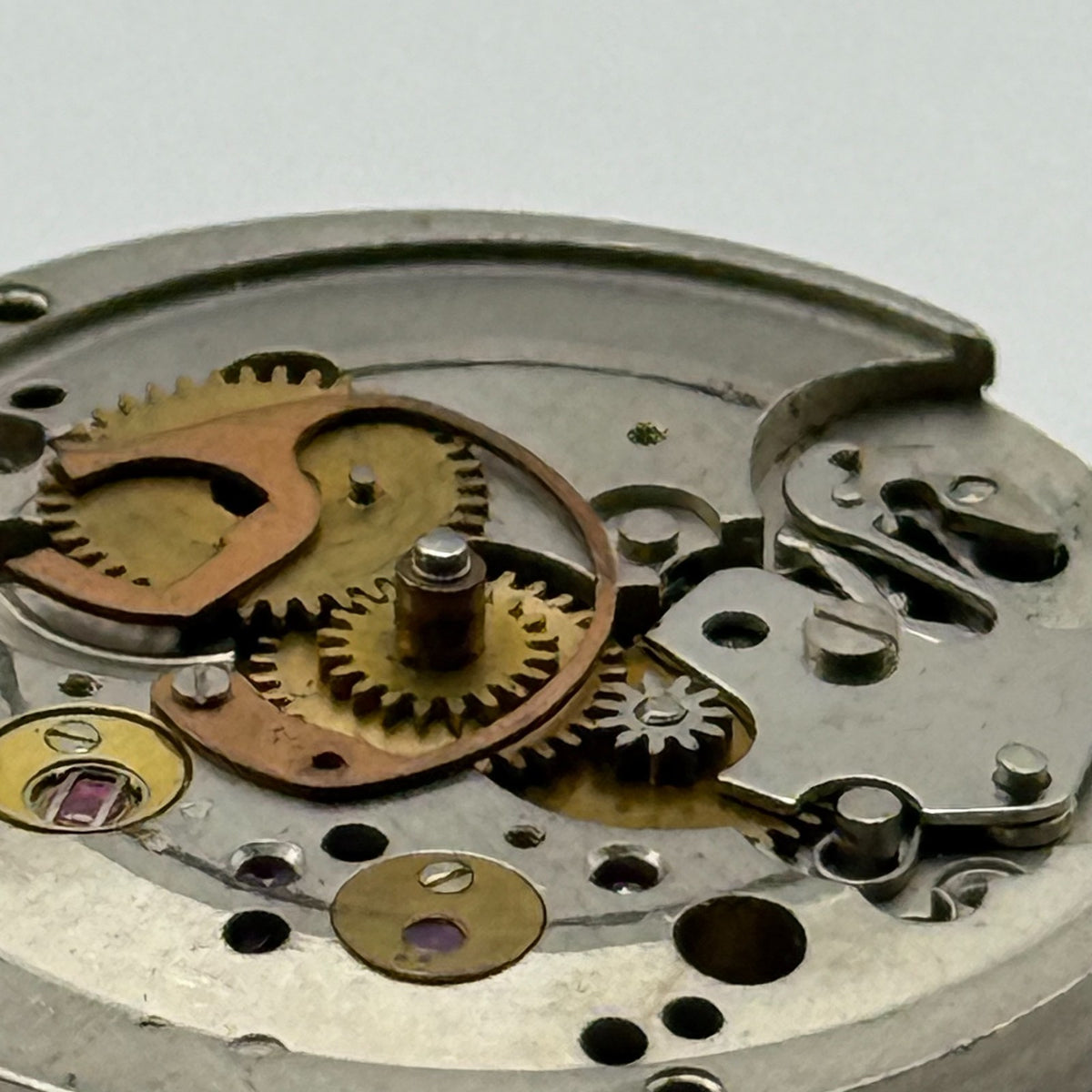 Jeambrun P32G Watch Movement Winton Swiss 17 Jewels Manual Wind Parts 25.7mm