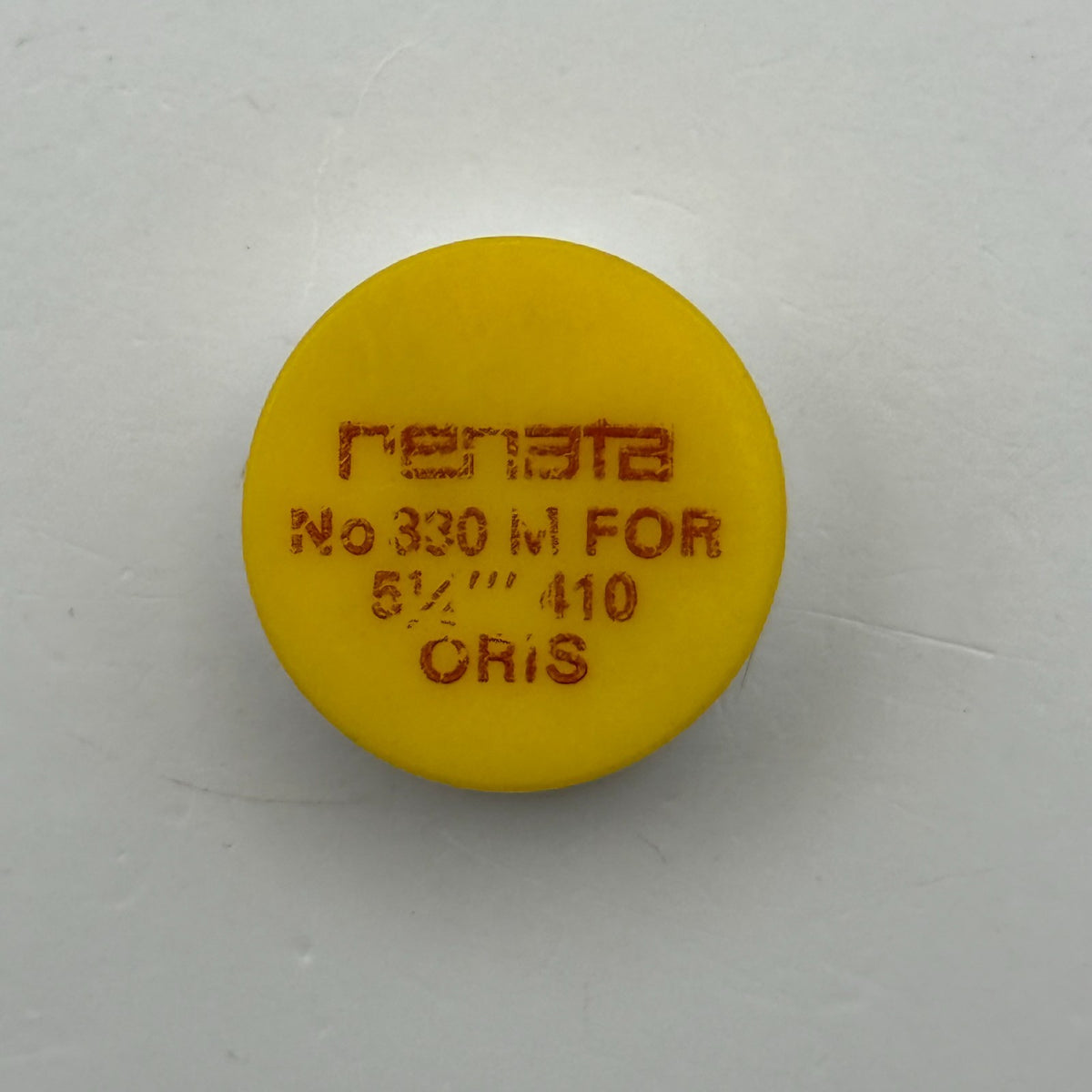 Oris 410 Balance Wheel Complete And Spring 5¼’’’ 330 M Watch Movement Parts NOS