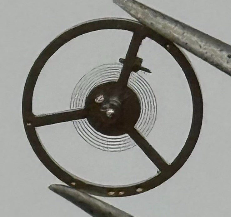 Oris 210 Balance Wheel Complete And Spring 8¾’’’ 463 Watch Movement Parts NOS