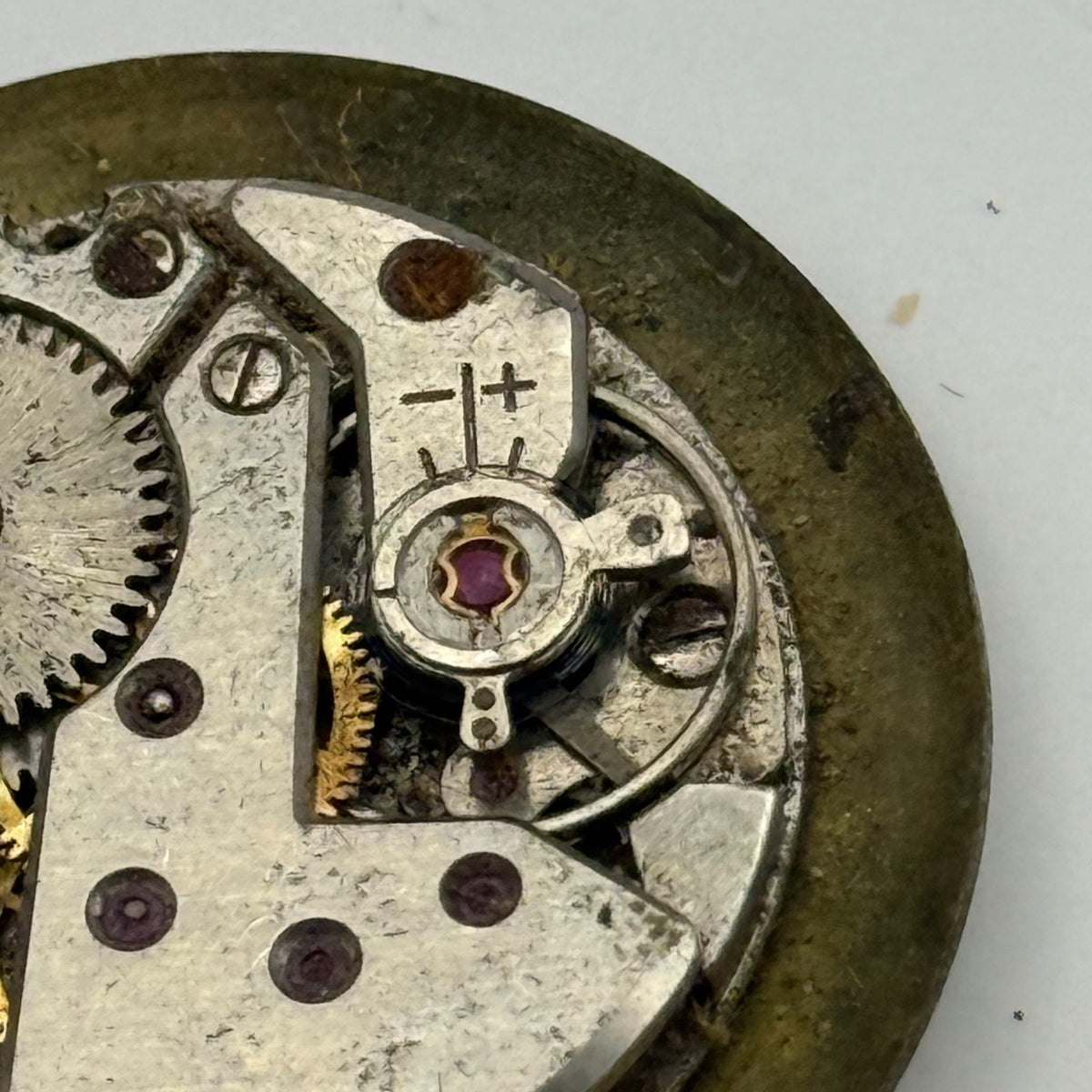 FHF 76 Watch Movement - Trident - For Parts / Repair - 23.5mm
