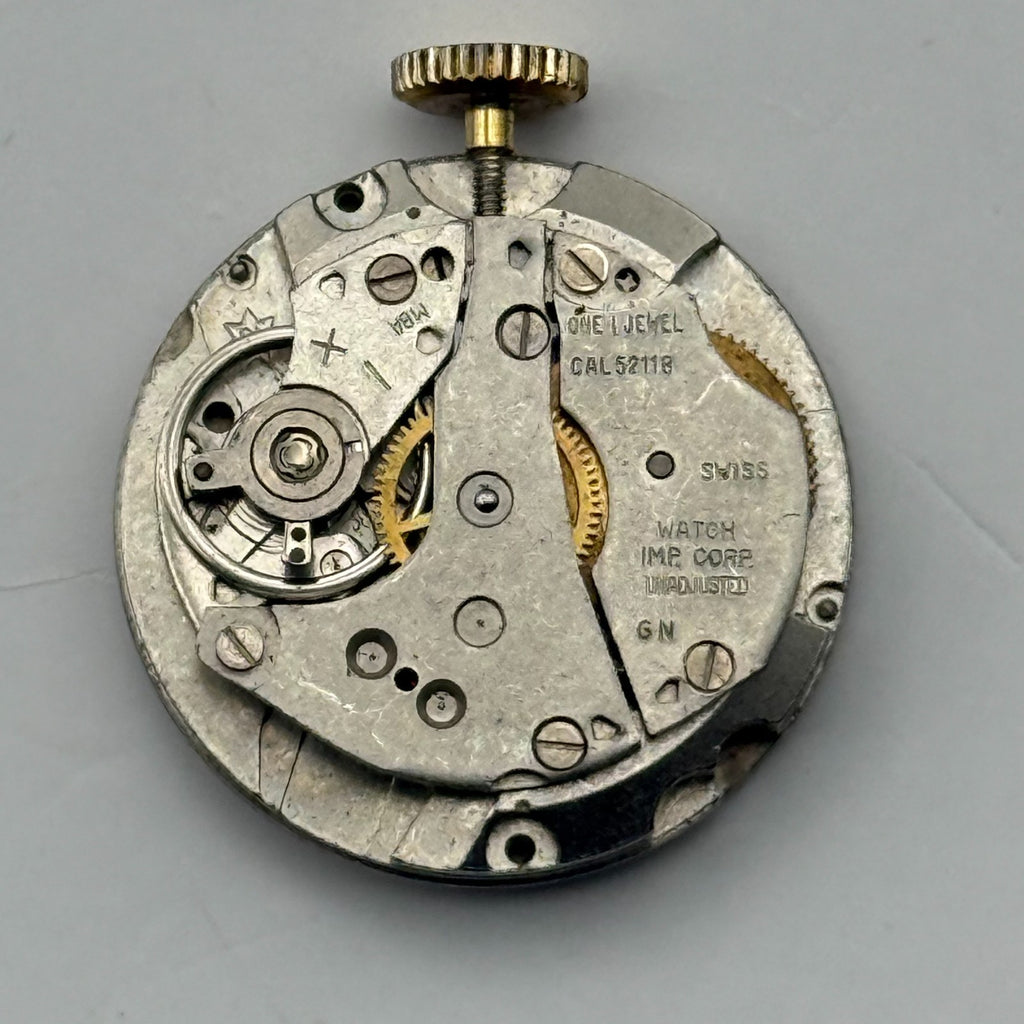 Watch Imp Corp Cal 5211B Watch Movement Corocraft Swiss Manual Wind Parts 19.7mm