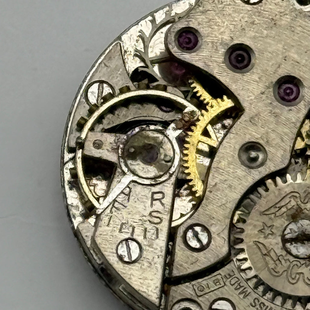 Peseux 220 Watch Movement Rotary 15 Jewels Swiss Manual Wind Parts Repair 19.7mm