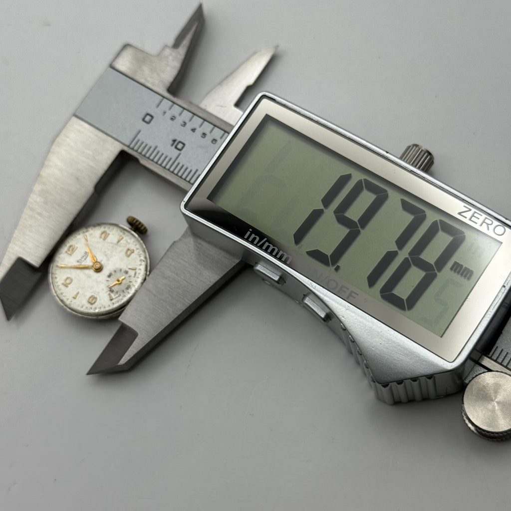 Revue 78 Watch Movement Limit 15 Jewels Swiss Manual Wind Parts Repair 19.7mm