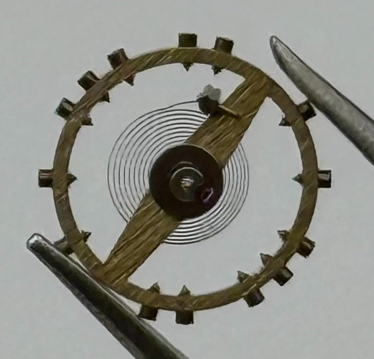 Felsa 107 Balance Wheel Complete And Spring 8¾’’’ 692 Watch Movement Parts NOS