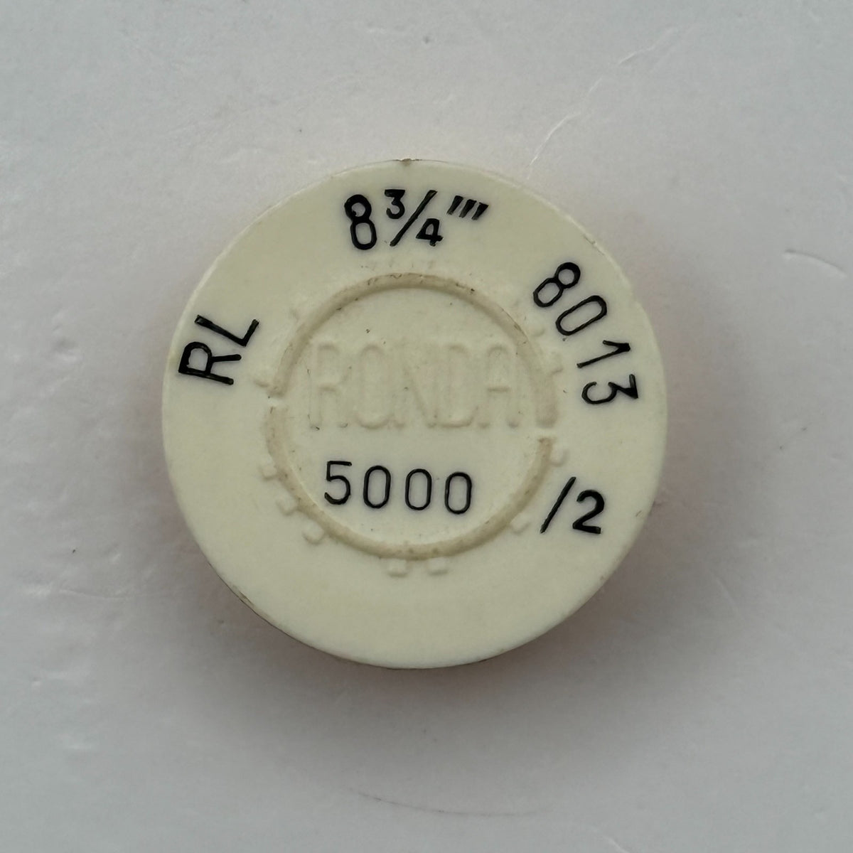 RL 8013 /2 Balance Wheel Complete And Spring 8¾’’’ 5000 Watch Movement Parts NOS