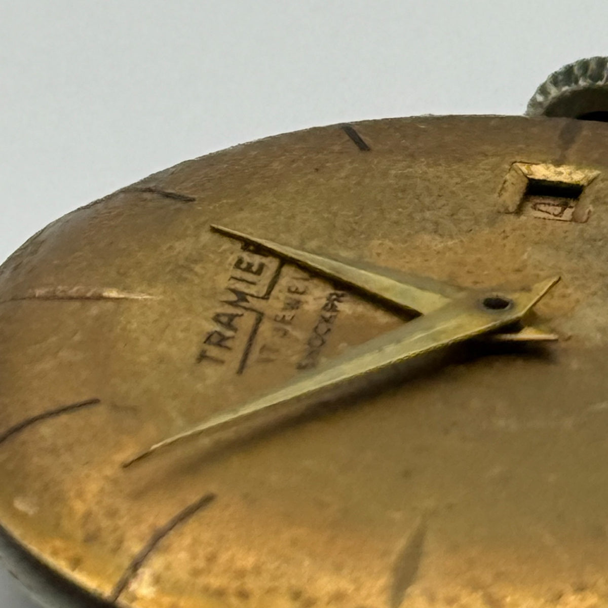 Tramier Watch Movement 17 Jewels Shockproof Swiss Manual Wind Parts 23.6mm