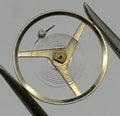 ST 69-21 Balance Wheel Complete And Spring 6¾x8’’’ 5154 Watch Movement Parts NOS