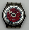 Vintage Swatch Gent Watch GM131 Athletics 1994 ETA Quartz Swiss 33mm Parts 