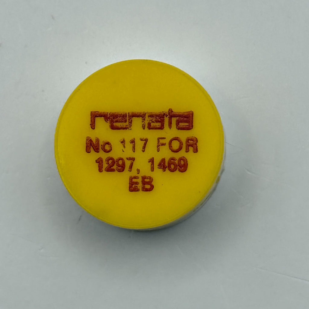 EB 1297 1469 Balance Wheel Complete And Spring 117 Watch Movement Parts NOS