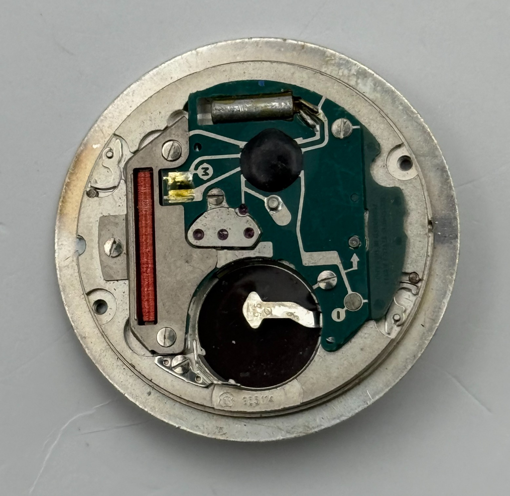 ETA 955.114 Watch Movement UNTESTED Quartz Imado 7 Jewels Swiss Parts 25.9mm