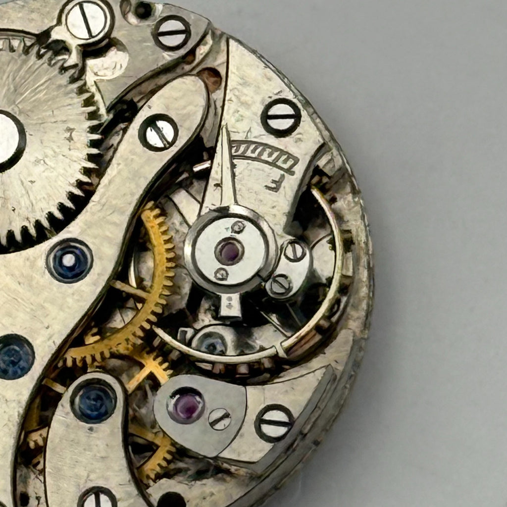 Hamilton & Inches Edinburgh Watch Movement Blue Jewels Sub Seconds Parts 21.9mm
