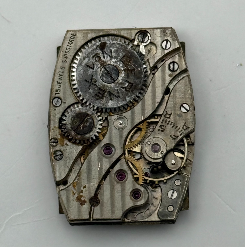 Bernex 77 Watch Movement Bernex No.1 Swiss 15 Jewels Manual Wind Parts 19.9mm