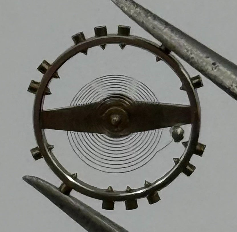 AS 970 Balance Wheel Complete And Spring Renata 28 M Watch Movement Parts NOS