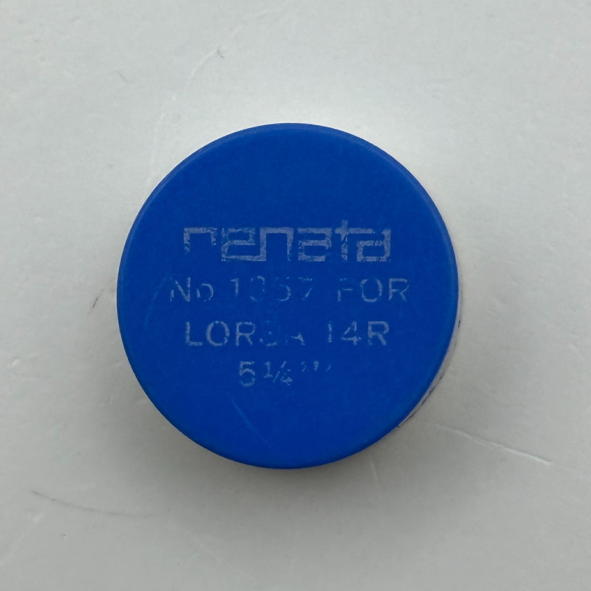Lorsa 14R Balance Wheel Complete And Spring 5¼’’’ 1357 Watch Movement Parts NOS