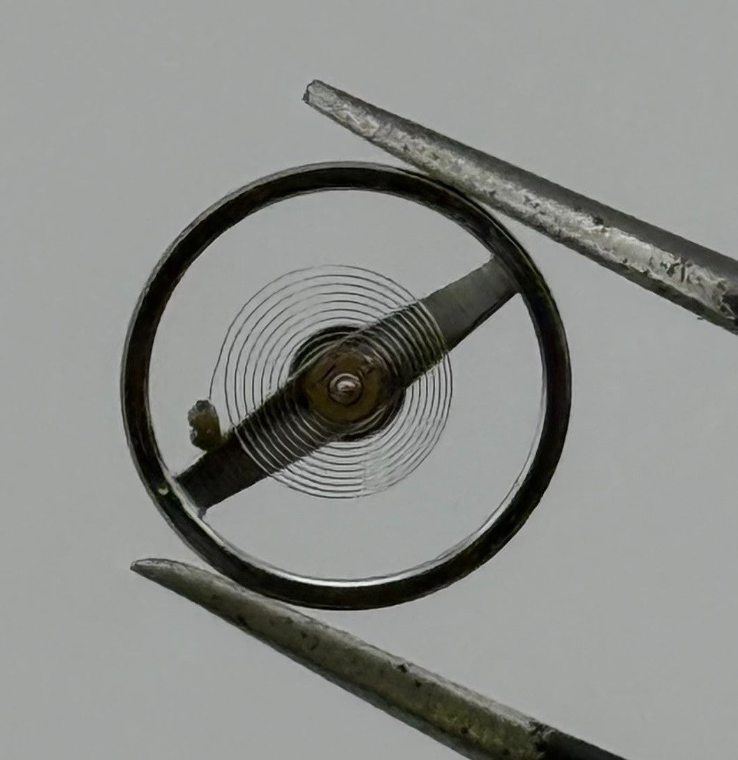 Oris 531 Balance Wheel Complete And Spring 8¾’’ Ronda 4375 Watch Movement Parts