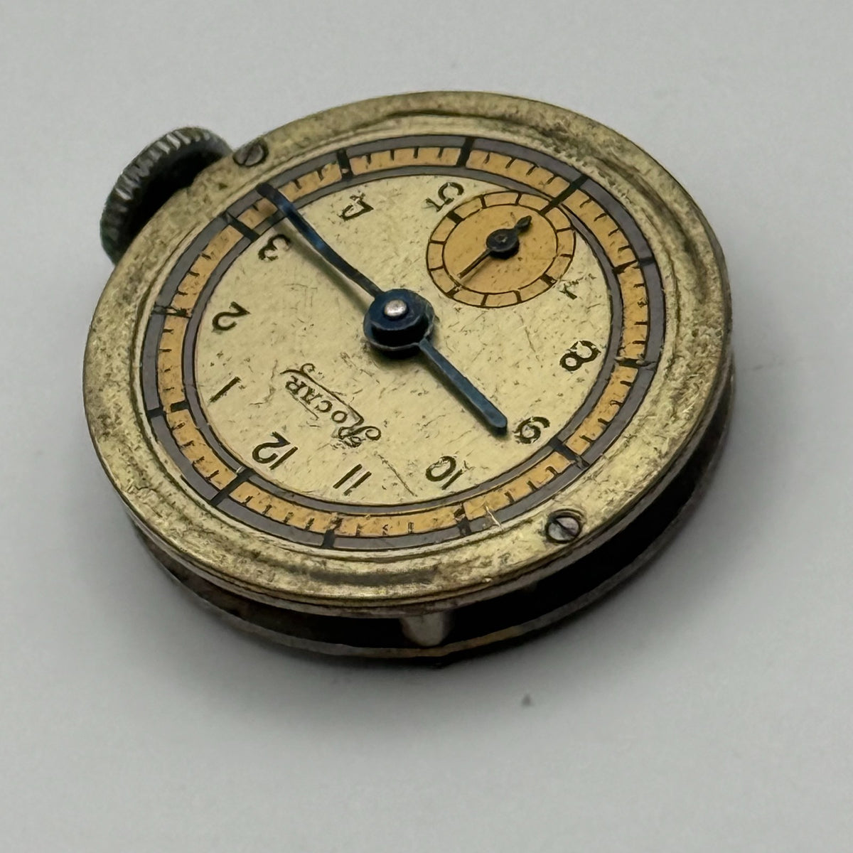 Ebosa 119 Watch Movement - Rocar Sub Seconds - For Parts / Repair - 23.7mm
