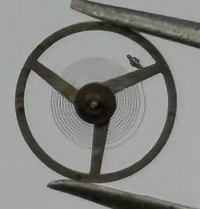 AS 976 1012 Balance Wheel Complete And Spring Renata 532 M Watch Movement Parts