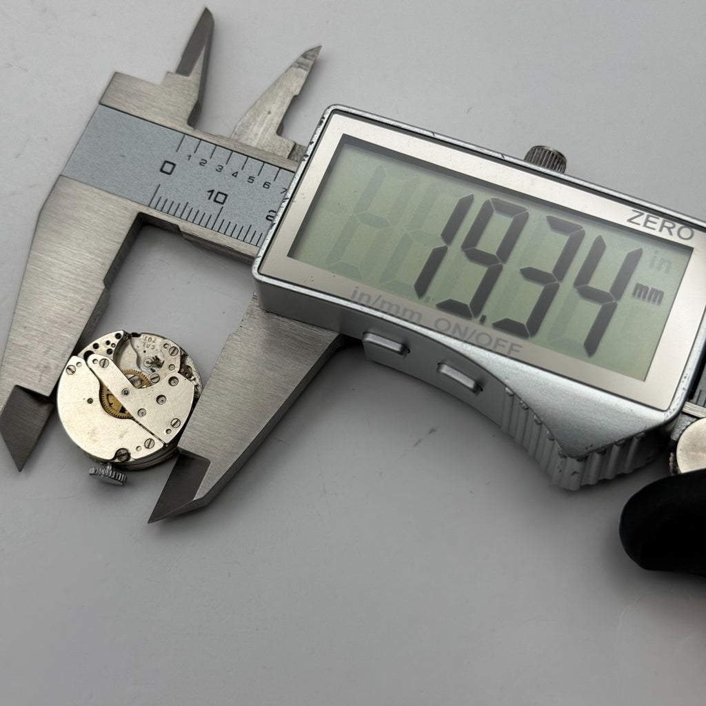 Smiths Cal 201 Watch Movement Great Britain Manual Wind Parts Repair 19.3mm