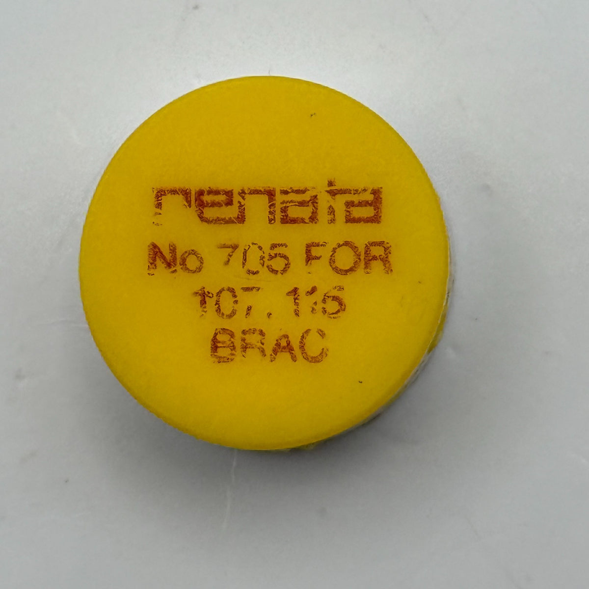 Brac 107 116 Balance Wheel Complete And Spring 705 Watch Movement Parts NOS