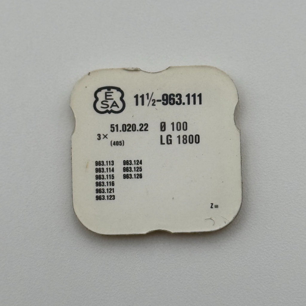 ESA 963.111 Winding Stem Pack Of 3 - 11 1/2 - 405 - New Old Stock - Watch Parts
