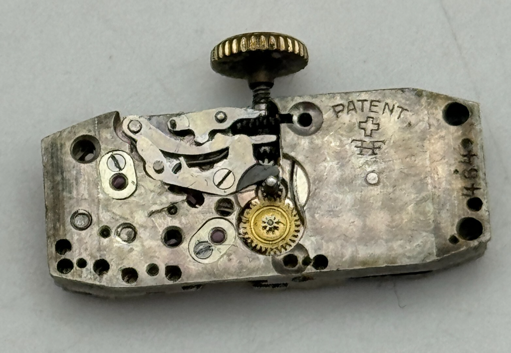 FHF Watch Movement Clarte Fab.Suisse Patent Running Ladies Manual Wind Parts 9mm